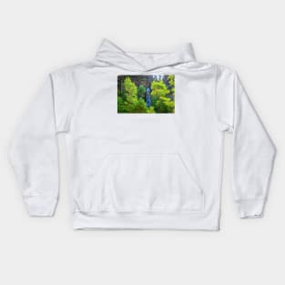 Bridal Veil Falls in Spearfish Canyon Kids Hoodie